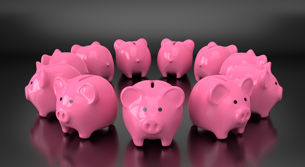 young adult savings account piggy bank