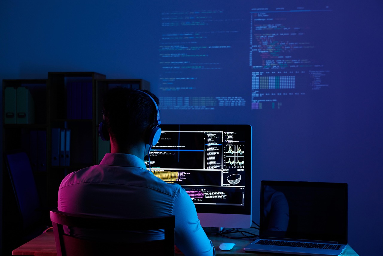 developer coding workspace efficient