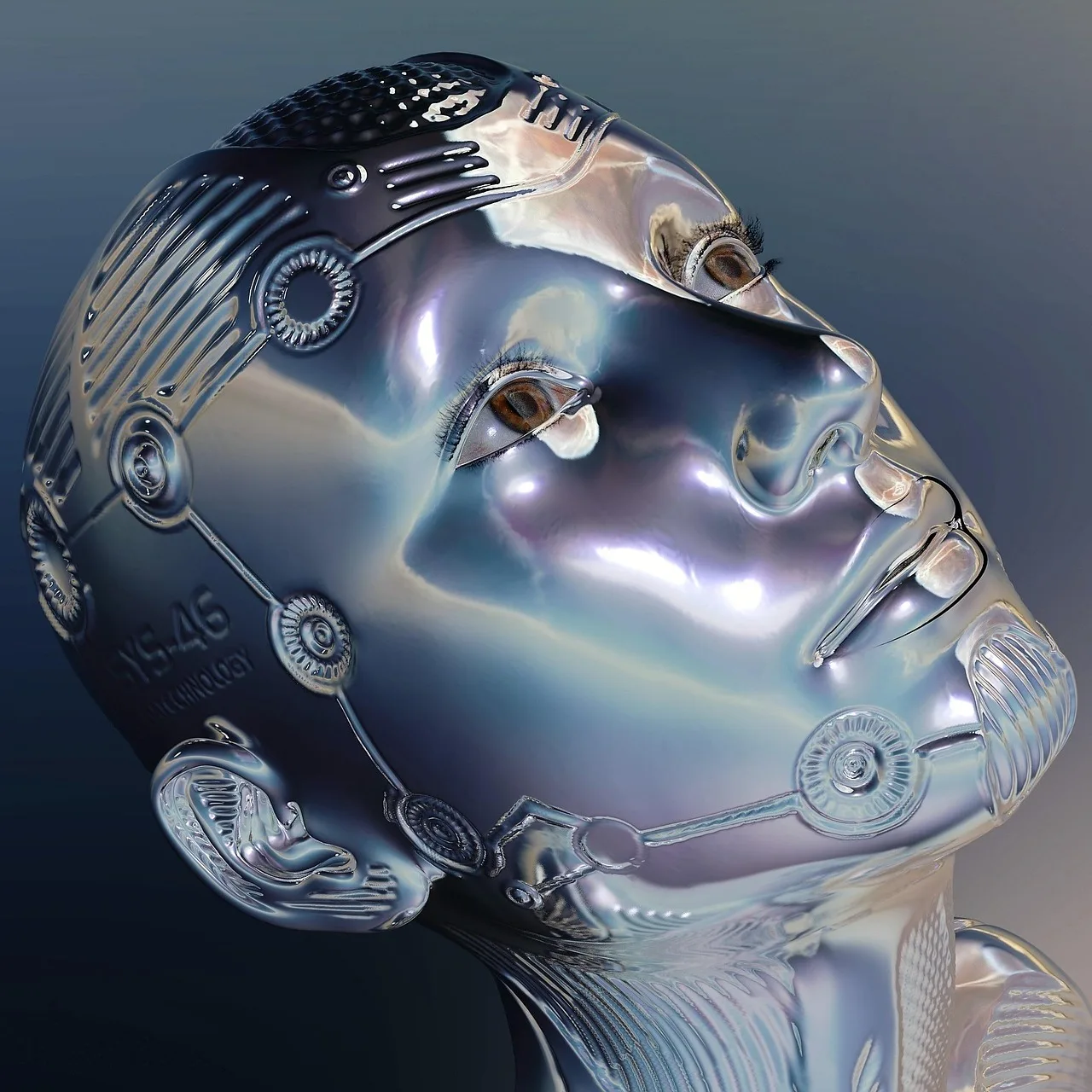 AI 도구로 예술작품을 만드는 모습